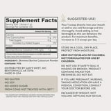 Member's Mark Colostrum Powder, Unflavored, 120 g.
