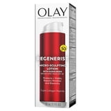 Olay Regenerist Anti-Aging Face Cream, Hydrating Moisturizer with SPF 30, Micro-Sculpting Formula, 1.7 fl oz