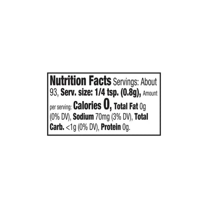 McCormick Sweet & Smoky Black Currant Seasoning, 2.62 oz Bottle
