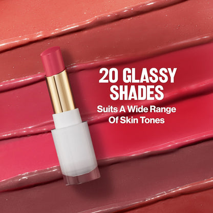 Revlon Super Lustrous Glass Shine Hydrating Tinted Lip Balm, 005 Glossed Up Rose, 0.11 oz