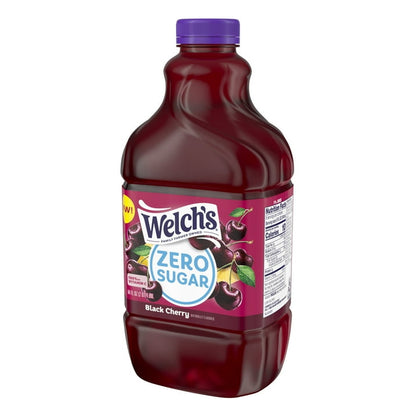 Welch's Black Cherry Zero Sugar Drink, 64 fl oz Bottle