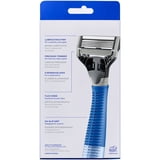 Harry's Shaving Razor for Men with 2 Razor Blade Refill Cartridges, Glacier Blue