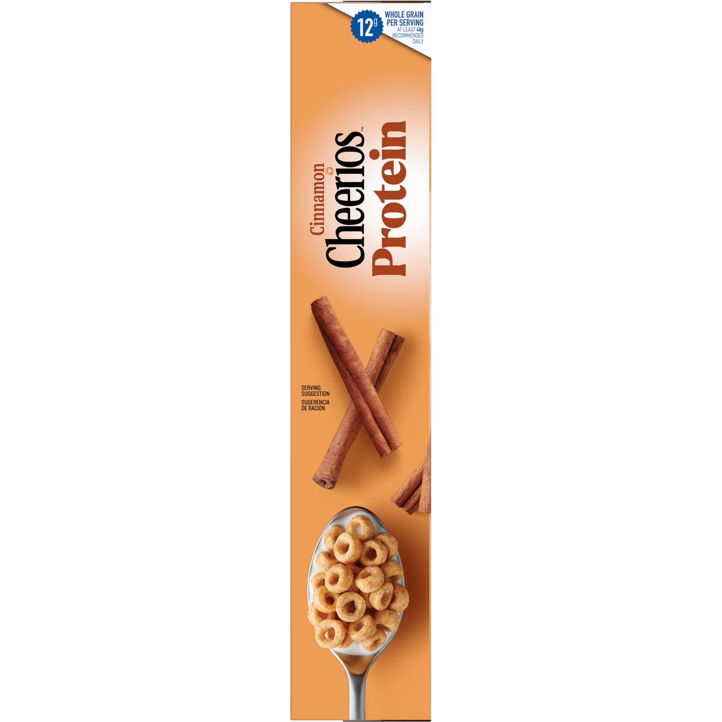 Cheerios Protein Cereal, Cinnamon, 8g Protein, Family Size, 15 oz