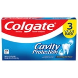 (2 pack) Colgate Cavity Protection Fluoride Toothpaste, Great Regular Mint Flavor, 3 Pack, 6 oz