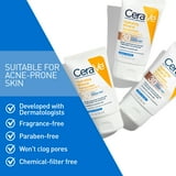 CeraVe Sunscreen Tinted Hydrating 100% Mineral Broad-Spectrum Lotion SPF 30 for Face with Sheer Tint