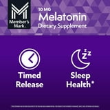 Member's Mark Timed-Release Melatonin Tablets, 10 mg, 300 ct.