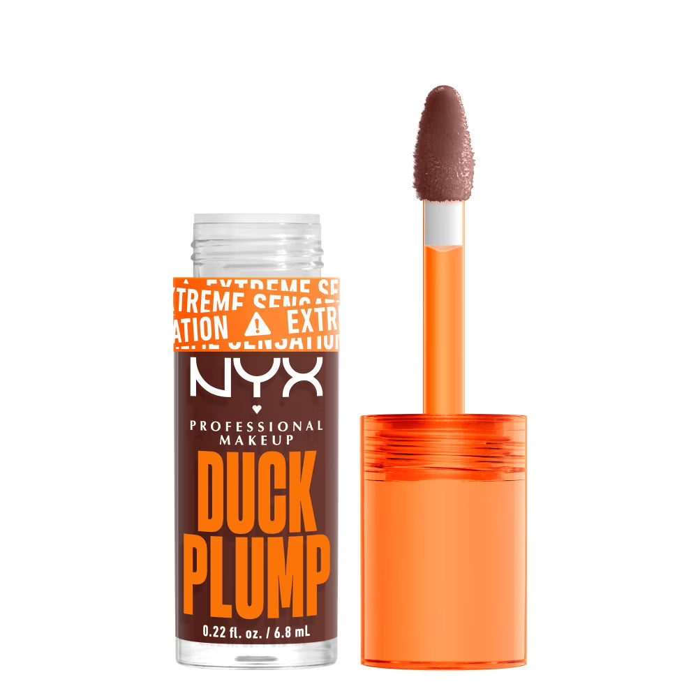 NYX Professional Makeup Duck Plump Extreme Sensation Lip Plumping Gloss, Twice the Spice, 0.23 fl oz