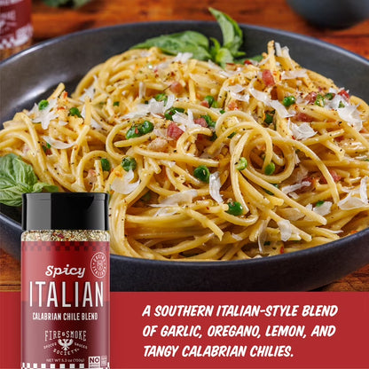 Fire & Smoke Society Spicy Italian Seasoning, 5.3 Ounce Mixed Spices & Seasonings
