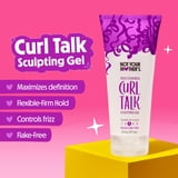 Not Your Mother's Curl Talk Defining Cream, Frizz Control Gel, and Curl Activating Mousse, 3 Pack