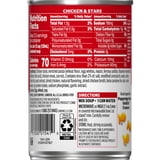 (4 pack) Campbell's Condensed Kids Chicken and Stars Soup, 10.5 oz Can