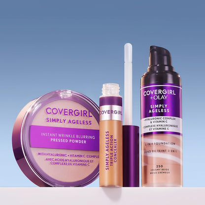 Covergirl & Olay Simply Ageless 3-in-1 Liquid Foundation, 240 Natural Beige, 1 fl oz