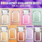 NYX Professional Makeup Buttermelt Powder Highlighter 12H Wear, Bright & Butta 05