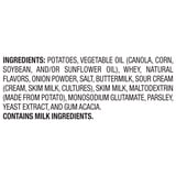Ruffles Potato Chips Sour Cream & Onion Flavor Snack Chips, 8 ounce Bag