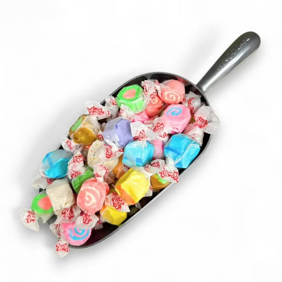 Saltwater Taffy Candy – 12 Fruity Flavors– 1 LB–60+Wrapped Pieces