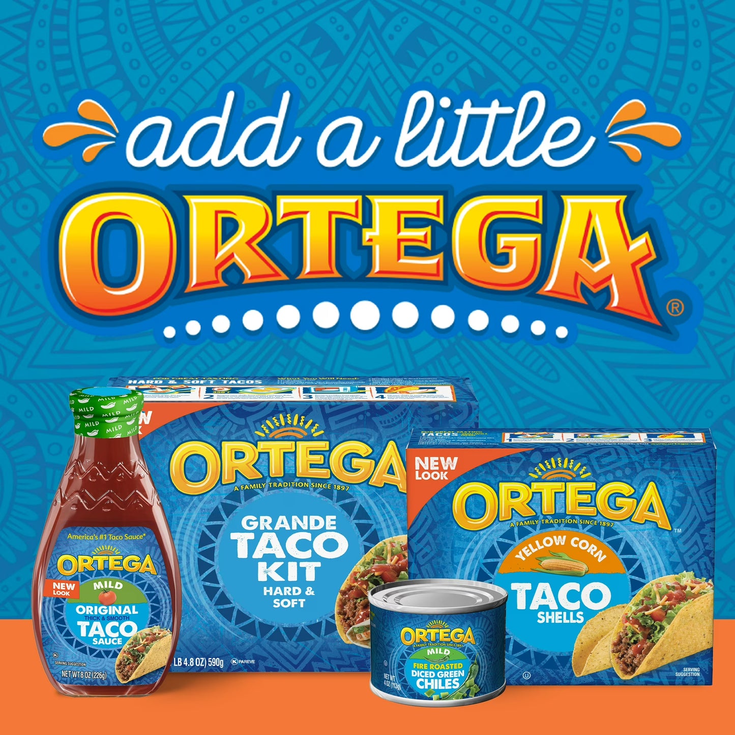 (3 pack) Ortega Flour Tortillas, Kosher, 10 Count, 14.3 oz