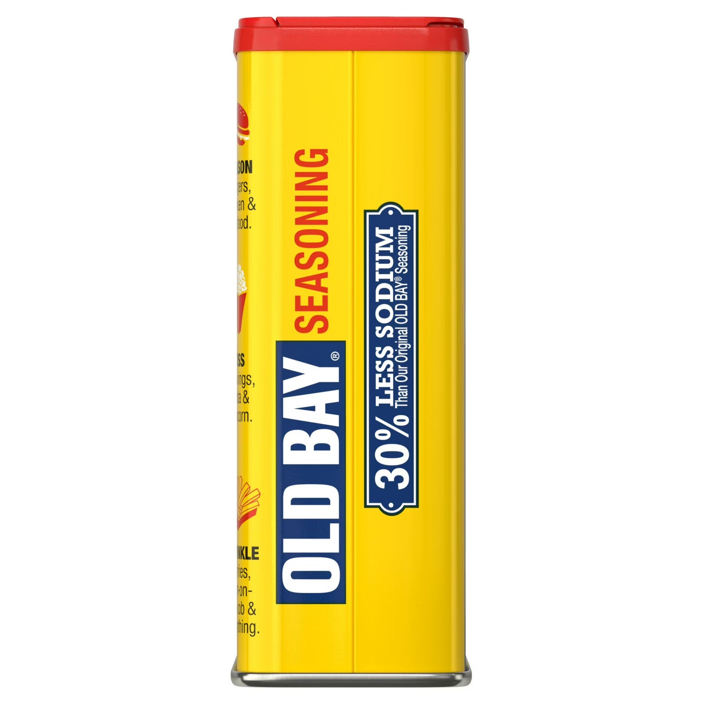 OLD BAY Kosher Less Sodium Seasoning, 2.62 oz Can