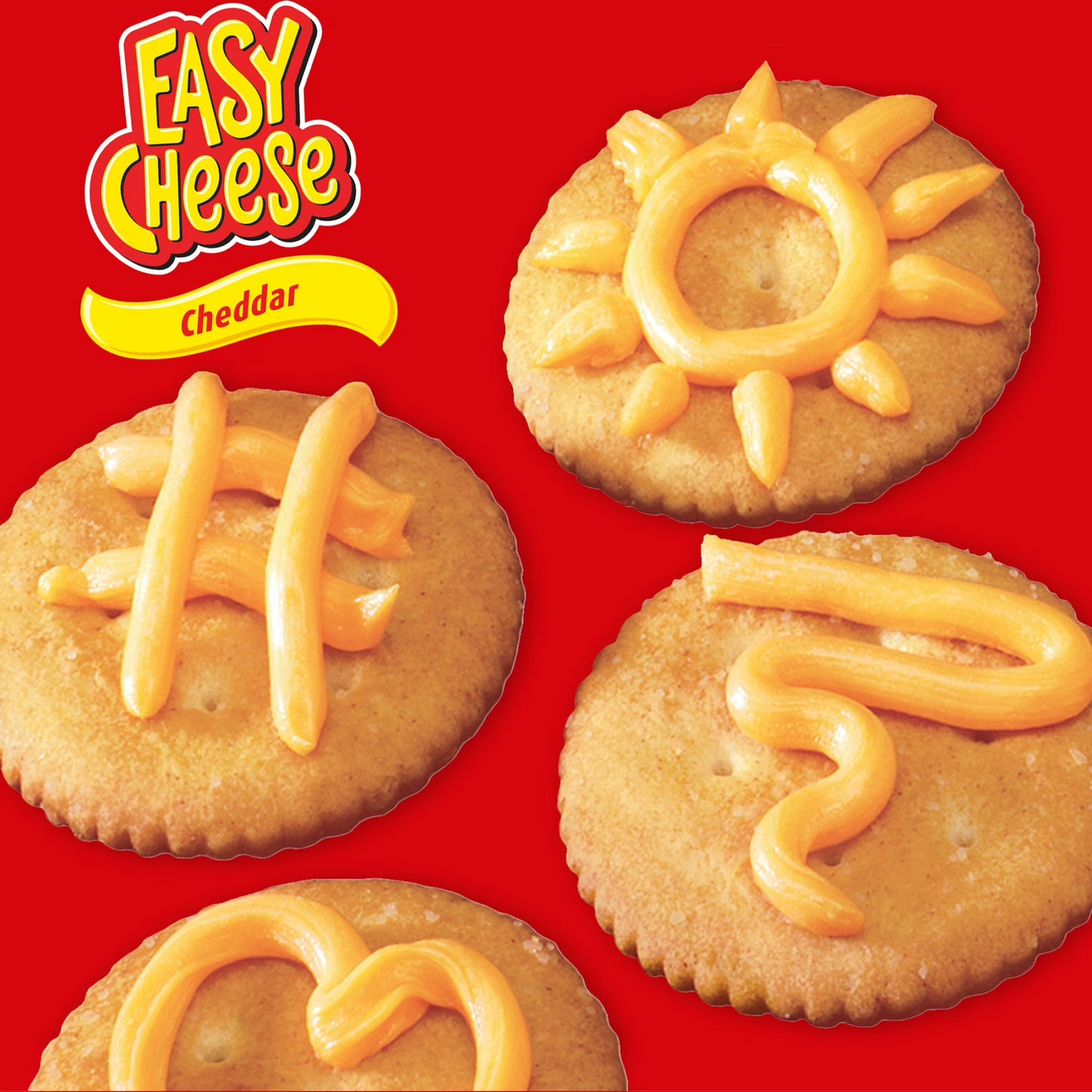 EASY CHEESE Cheddar Cheese Snack, 8 oz