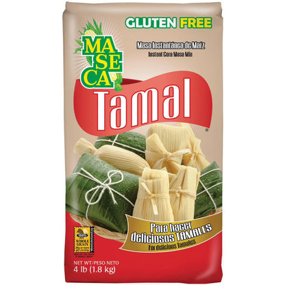 MASECA Tamal Instant Corn Masa Flour, 4 Lb Bag