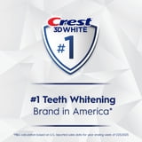 Crest 3D White Brilliance Luminous Purple Teeth Whitening Toothpaste, 4.6 oz