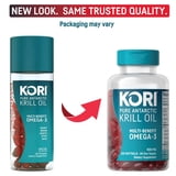 Kori Pure Antarctic Krill Oil Multi-Benefit Omega-3 800 mg. Softgels 120 ct.