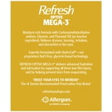 Refresh Optive MEGA-3 Preservative-Free Lubricating Eye Drop, 70 Vials