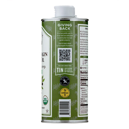 (6 pack) La Tourangelle Organic Extra Virgin Olive Oil, 25.4 fl oz (750 ml)