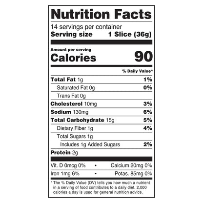 Sam's Choice Gluten-Free Multigrain Bread, 18 oz