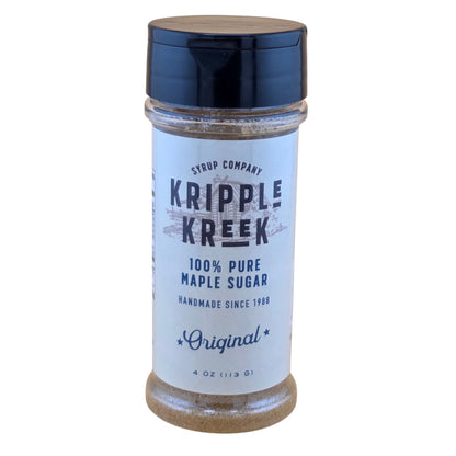 Pure Maple Sugar, 4 oz, Kripple Kreek Small Batch Wisconsin Maple Sugar, 100% Natural Granulated Maple Syrup Sweetener