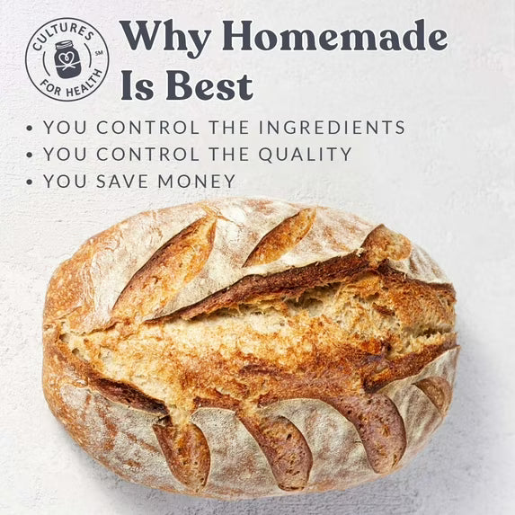 Cultures For Health Gluten Free Sourdough Starter, DIY Artisan Bread