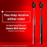 Colgate Optic White Charcoal Soft Toothbrush for Adults, 2 Pack