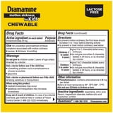 Dramamine Kids Chewable, Motion Sickness Relief, Grape Flavor, 8 Count