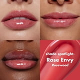 (4 pack) e.l.f. Glow Reviver Lip Oil, Rose Envy, 0.25 fl. oz.