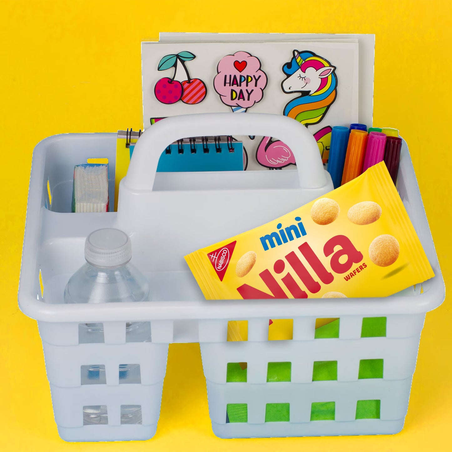 NILLA Wafers Mini Vanilla Wafer Cookies, 10 Snack Packs
