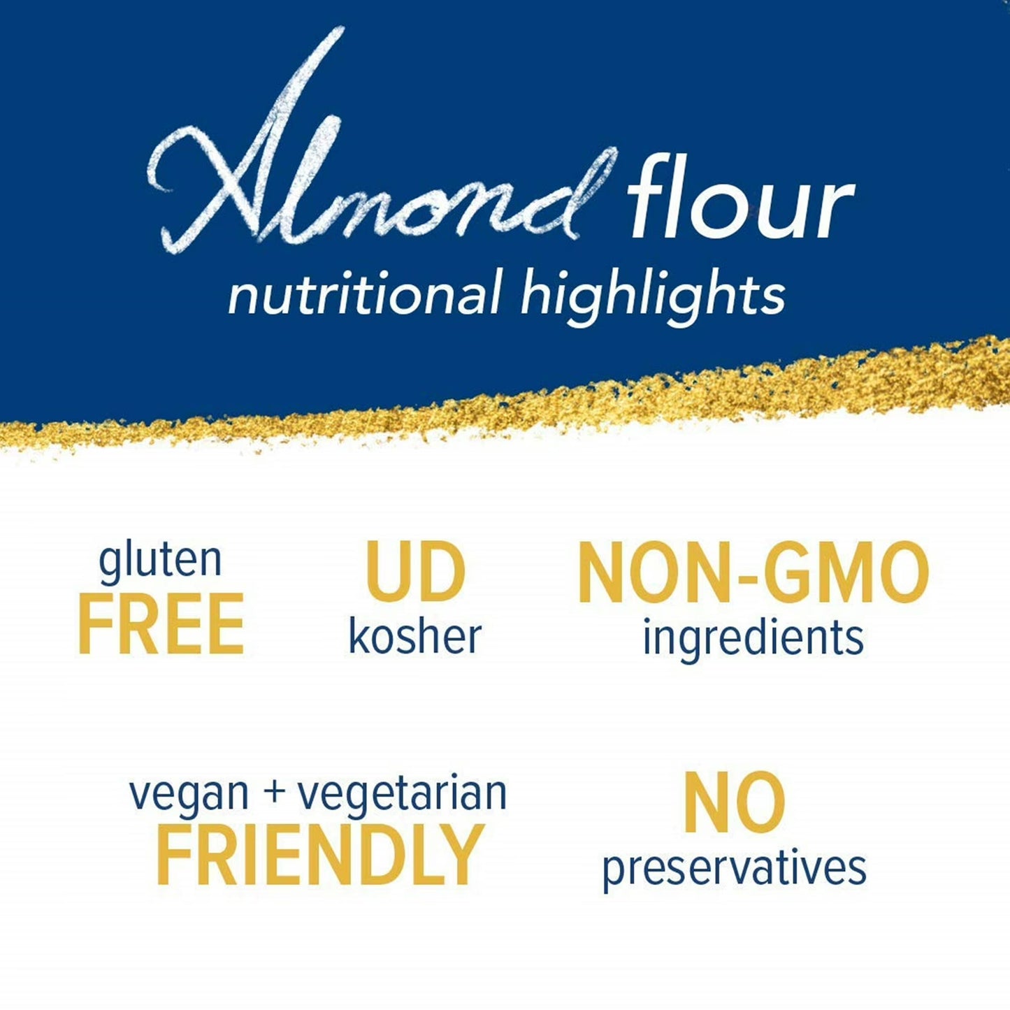 Fisher Chef's Naturals Gluten Free, No Preservatives, Non-GMO Almond Flour, 16 oz Bag