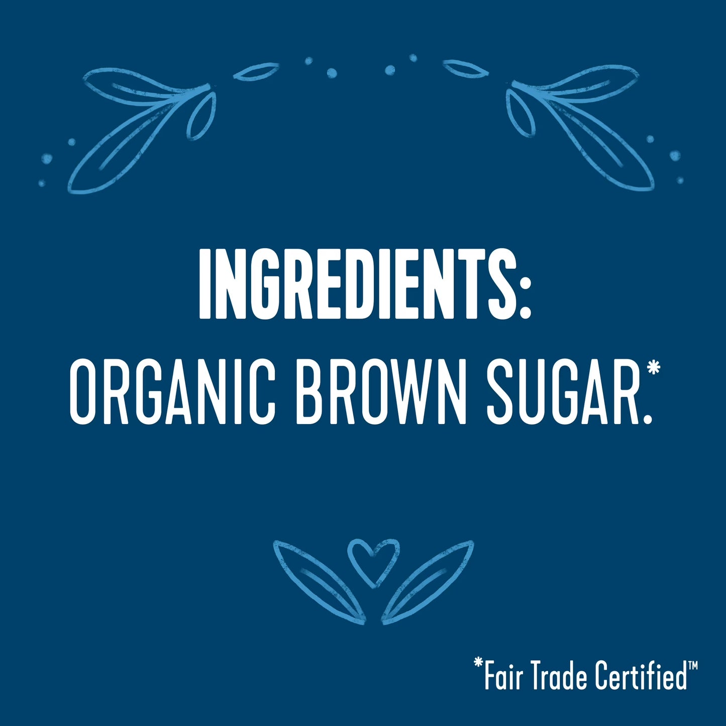 Wholesome Organic Fair Trade Dark Brown Sugar, 20oz Resealable Pouch, Great for Baking & Sweetening