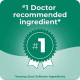 Dulcolax Stool Softener Laxative Liquid Gel Capsules, Gentle Constipation Relief for Hard, Dry Stools, Docusate Sodium 100 mg, 50 Count