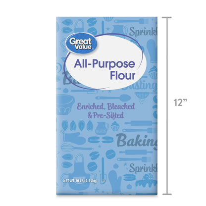 Great Value All-Purpose Flour, 10 lb Bag