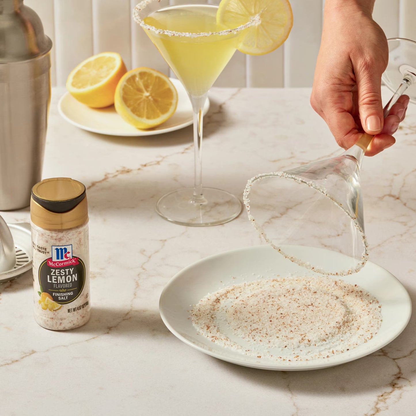 McCormick Zesty Lemon Finishing Salt, 4.97 oz Bottle