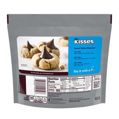 Hershey's Kisses Milk Chocolate Candy, Family Pack 17.9 oz