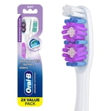 Oral-B Toothbrush, Advanced Whitening Manual, Soft, 2 Count