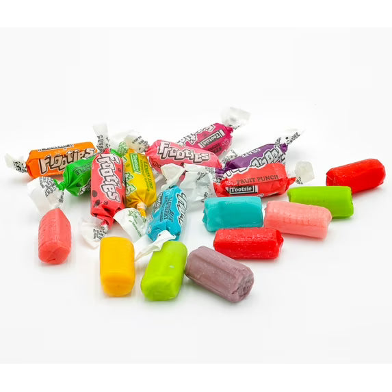Tootsie Frooties Taffy Candy Assorted Mix (10 Flavors) – Tootsie Rolls Bulk Bag, Individually Wrapped Ultimate Variety, 2 lb (290 Pieces)