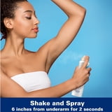 Secret Aluminum Free Dry Spray Women's Deodorant, Midnight Jasmine, 4.1 oz