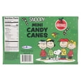Mini Cherry Flavored Candy Canes, Individually Wrapped, 50 Count for Christmas