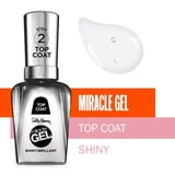 Sally Hansen Miracle Gel Nail Polish Lacquer, Shiny Top Coat, 0.5 fl oz