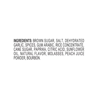 Kinder's Bourbon Peach Rub and Seasoning with Molasses and Ancho Chili, 5.8 oz