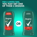 Degree Men Original Protection Antiperspirant Deodorant Stick for Men Sport, 2.7 oz