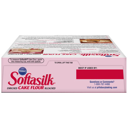 (2 pack) Pillsbury Softasilk Cake Flour, 26 oz Box