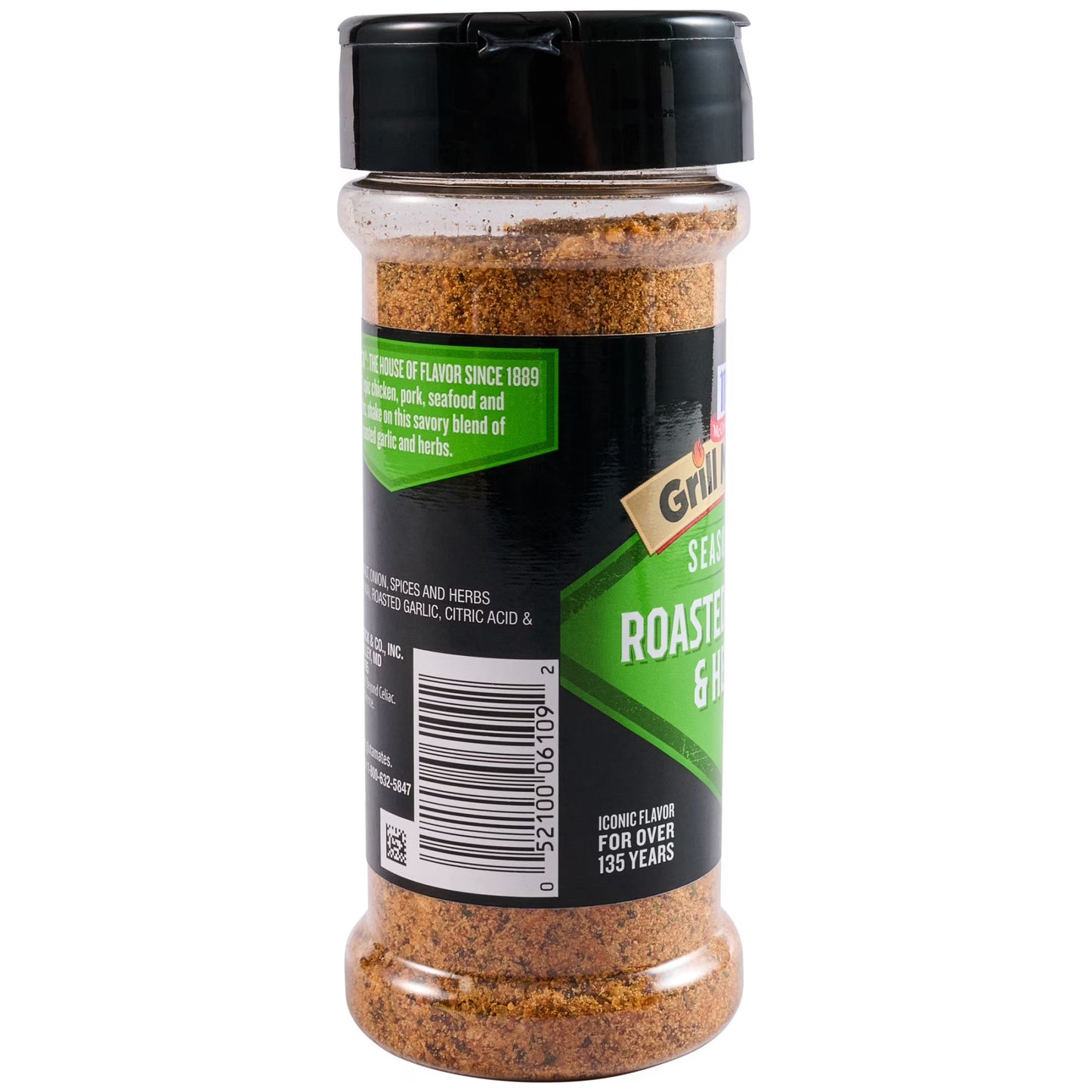 Grill Mates Roasted Garlic and Herb Seasoning, 5.64 oz Bottle