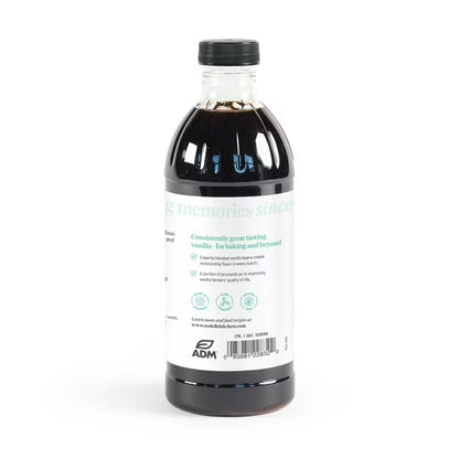Rodelle Pure Vanilla Extract, 16 Fluid Ounces, Gluten-Free, Vegan, Liquid