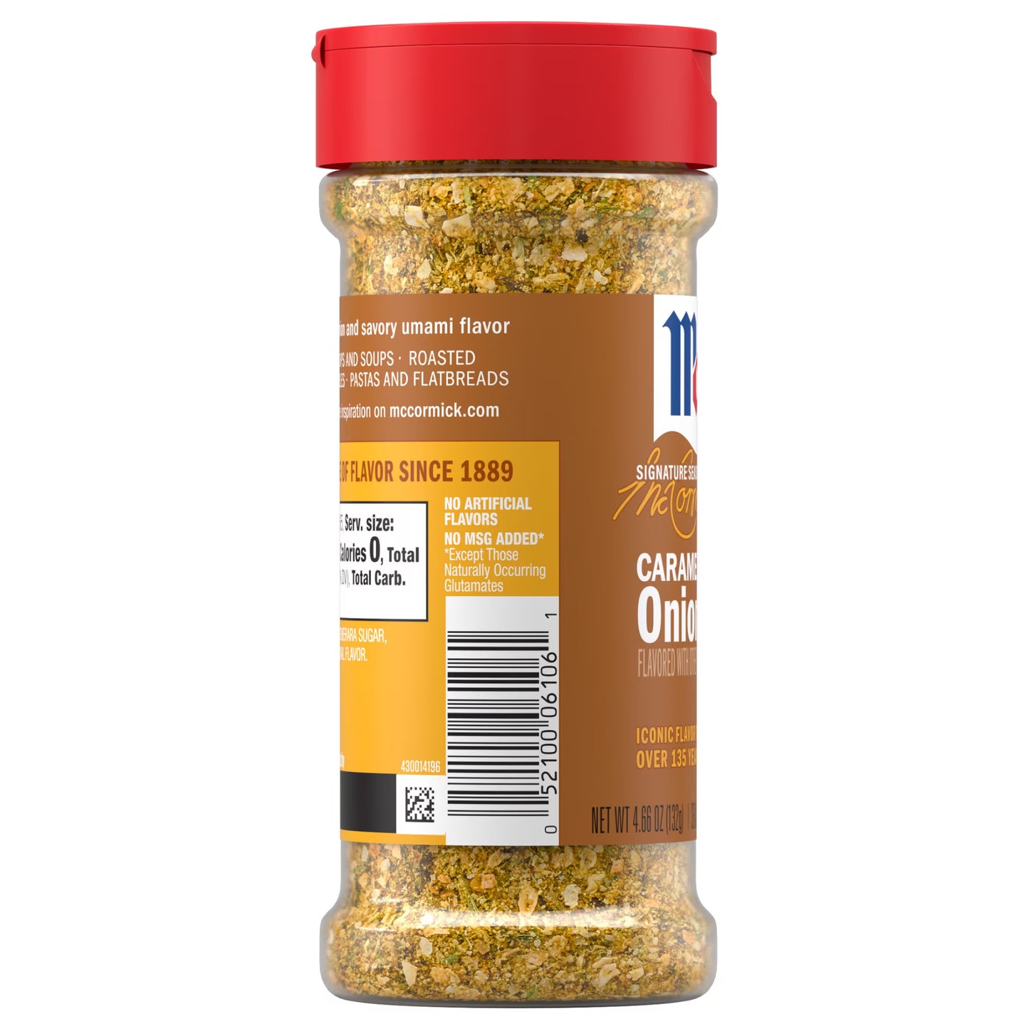 McCormick Caramelized Onion Seasoning, 4.66 oz Bottle